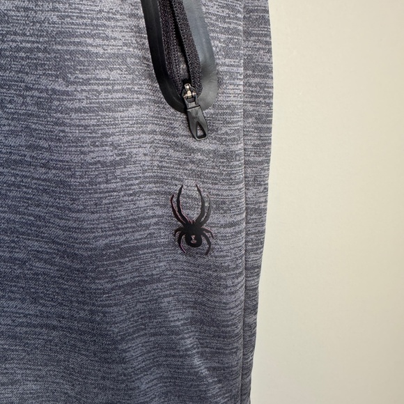 Spyder‎ Men's Jogger Style Elastic Waist Fleece Sweatpants Silver/Gray Small Gym - Picture 7 of 15